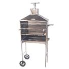 Churrasqueira Espetinho Móvel de Inox - Carrinho Churrasco