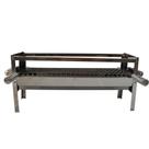 Churrasqueira Espetinhos Portátil Com Grelha de Bancada Inox Issi Grill