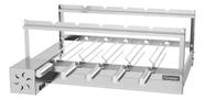 Churrasqueira fastgrill c/ kit motor 5 espeto - fast gourmet