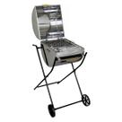 Churrasqueira Garden Grill Inox Grelha e Carrinho 94x40x35cm Churrasqueira Garden Grill Inox Grelha e Carrinho 94x40x35cm