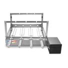 Churrasqueira Gira Grill Elétrica Inox 4 Espetos Rotativa Giratória