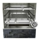 Churrasqueira Giratória Ajustável para 4 Espetos Inox com Suporte Ajustável Churrasqueira Giratória Ajustável para 4 Espetos Inox com Suporte Ajustável