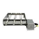 Churrasqueira Giratória Baixa Inox 3 Espetos Motor Direito Churrasqueira Giratória Baixa Inox 3 Espetos Motor Direito