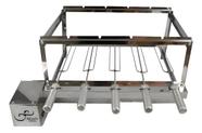 Churrasqueira Giratoria Gira Grill 5 Espetos Inox infinity grill Churrasqueira Giratoria Gira Grill 5 Espetos Inox infinity grill