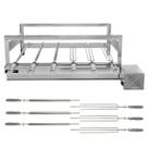 Churrasqueira Giratória Grill Inox Gira Soft Grill 6 Espetos Lado Direito