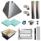 Churrasqueira Gourmet Makeer I430 2 Giratorio C/curva 2263 M