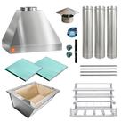 Churrasqueira Gourmet Makeer Inox Litoral Grill Fundo 364 M Churrasqueira Gourmet Makeer Inox Litoral Grill Fundo 364 M