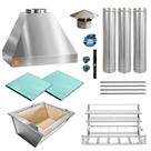 Churrasqueira Gourmet Makeer Inox Litoral Grill Fundo 366 G