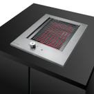 Churrasqueira Grill Elétrica de Embutir Estilo Cooktop Diamond Fine Titan Voltagem:127V