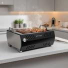 Churrasqueira Grill Elétrica Portátil Fine Move 2400W Preto Titan Voltagem:110V Churrasqueira Grill Elétrica Portátil Fine Move 2400W Preto Titan Voltagem:110V