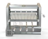 Churrasqueira Grill Elevatória Gourmet Inox 4 Espetos Argentina Churrasqueira Grill Elevatória Gourmet Inox 4 Espetos Argentina
