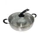 Churrasqueira Grill Para Boca De Fogão Com Tampa De Vidro Churrasqueira Grill Para Boca De Fogão Com Tampa De Vidro