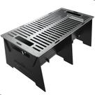 Churrasqueira Grill Portatil Para Camping Aço A Carvão FS Churrasqueira Grill Portatil Para Camping Aço A Carvão FS
