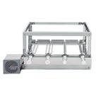 Churrasqueira Grill Rotativa The Grill Inox - 4 Espetos Giratórios