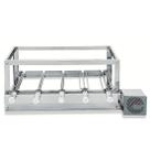 Churrasqueira Grill Rotativa The Grill Inox - 5 Espetos Giratórios