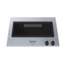 Churrasqueira grill top chef de embutir inox