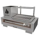 Churrasqueira HotBox Parrilla de Bancada com Grelha Argentina