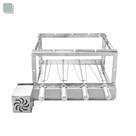 Churrasqueira Inox Grill Gira 4 Espetos Bivolt