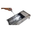Churrasqueira Inox Mini Com Grelha Argentina Mais Chapa Inox