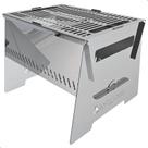 Churrasqueira Inox Mini Grill Para Camping Com Grelha UN