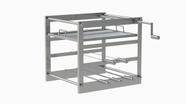 CHURRASQUEIRA INOX TC000501-1 ESPETOS TRADICIONAIS E GRELHA MANUAL - 60cm