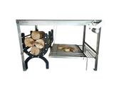 Churrasqueira inox uruguaia com braseiro tc000511-8