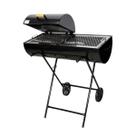 Churrasqueira Mega Grill Mista Grelha e Carrinho 92x78x30cm