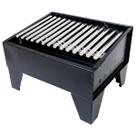 Churrasqueira Mini Parrilla Makeer Preta Refratário Grelha V