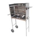 Churrasqueira Móvel Espetinho Inox Churrasco Sem Coifa Churrasqueira Móvel Espetinho Inox Churrasco Sem Coifa