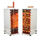 Churrasqueira para 10 Espetinhos Gás GLP Inox Portátil Titan