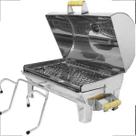CHURRASQUEIRA PARA BARCO NAUTICA LANCHA COM TAMPA BAFINHO EM INOX PORTATIL 40x25 GRANDE CHURRASQUEIRA PARA BARCO NAUTICA LANCHA COM TAMPA BAFINHO EM INOX PORTATIL 40x25 GRANDE