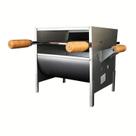 Churrasqueira Pequena 30x24 Portátil Galvanizada com Grelha - Compacta, Leve e Resistente