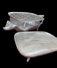 Churrasqueira Porcao em Aluminio com Chapa e Grelha