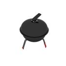 Churrasqueira Portátil a Carvão Tramontina TCP 320L com Tampa em Aço Esmaltado Grelha e Utensílios em Aço Inox