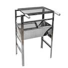 Churrasqueira Portátil Inox Desmontável Modular e Fácil de Transportar e Robusta montada IM Grill Viana Churrasqueira Portátil Inox Desmontável Modular e Fácil de Transportar e Robusta montada IM Grill Viana
