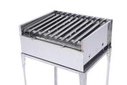 Churrasqueira Portátil Parrilla com Coletor e Pés Expansíveis - 100% INOX .