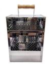 Churrasqueira Queijo Coalho Inox Praia Camping
