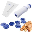 Churro Maker StarBlue Churrera com conjunto de enchimento e livro de receitas
