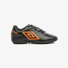 Chuteira Adamant Society Infantil - Preto/Laranja