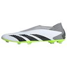 Chuteira adidas Accuracy.3 para gramado firme branca e preta 11.5 Chuteira adidas Accuracy.3 para gramado firme branca e preta 11.5
