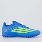 Chuteira Adidas F50 Club Juvenil Society Azul Chuteira Adidas F50 Club Juvenil Society Azul