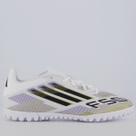 Chuteira Adidas F50 Club Society Branca e Preta