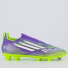 Chuteira Adidas F50 League LL FG/MG Campo Juvenil Roxo e Verde Chuteira Adidas F50 League LL FG/MG Campo Juvenil Roxo e Verde