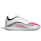 Chuteira Adidas Futsal F50 Club Messi Infantil Branco/Cinza/Preto Chuteira Adidas Futsal F50 Club Messi Infantil Branco/Cinza/Preto