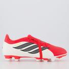 Chuteira Adidas Predator Club Campo Vermelha e Branca