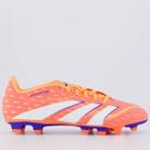 Chuteira Adidas Predator Club FG/MG Campo Laranja