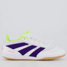 Chuteira Adidas Predator Club Futsal Juvenil Branca