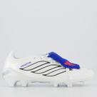 Chuteira Adidas Predator League FG LIN Campo Branca