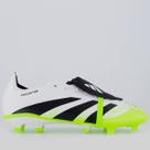Chuteira Adidas Predator League Lin FG/MG Campo Branca