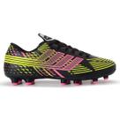 Chuteira Campo Gramado Travas Preto Rosa Verde Masculino Feminino Unissex Sola Colado Costurado Chuteira Campo Gramado Travas Preto Rosa Verde Masculino Feminino Unissex Sola Colado Costurado